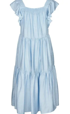 Luxzuz Kjole - Rufusana - Chambray Blue