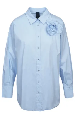 Luxzuz Skjorte - Gerflow - Brunnera Blue