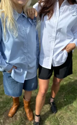 Luxzuz Skjorte - Gerflow - Brunnera Blue