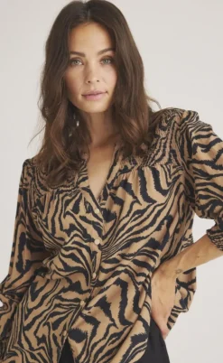 Luxzuz Skjorte - Meiko - Tiger's Eye