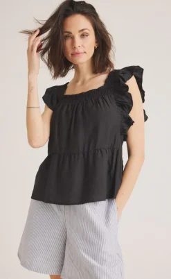 Luxzuz Top - Rufusine - Black