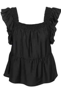 Luxzuz Top - Rufusine - Black