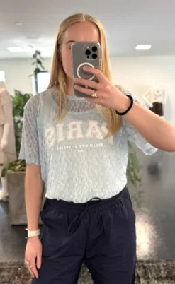 Luxzuz T-shirt - Jua - Baby Blue