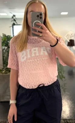 Luxzuz T-shirt - Jua - Crystal Rose