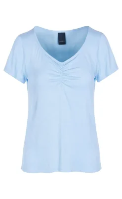 Luxzuz T-shirt - Klaudine - Blue Bell