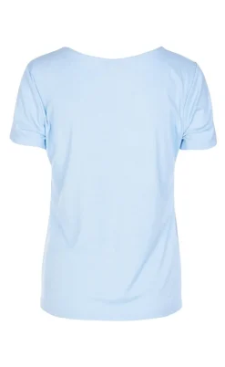Luxzuz T-shirt - Klaudine - Blue Bell