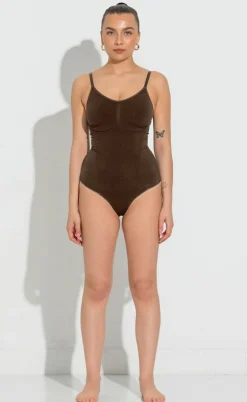 Lykkeland Ateliér Bodysuit - Coco - Chocolate