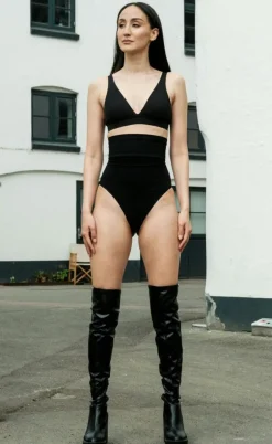 Lykkeland Ateliér Trusse - High Waist - Black