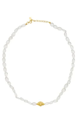 Maanesten Halskæde - Bonadea - Gold Colour