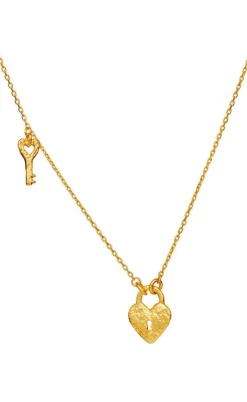 Maanesten Halskæde - Imena - Forgyldt