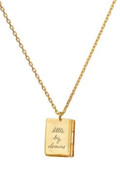 Maanesten Halskæde - Little Big Dreams - Forgyldt