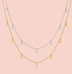 Maanesten Halskæde - Una - Gold Colour