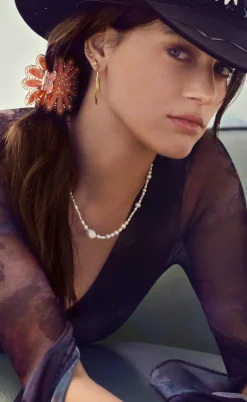 Maanesten Øreringe - Aega - Gold Colour