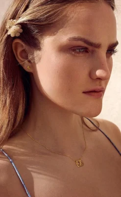 Maanesten Øreringe - Aega - Gold Colour