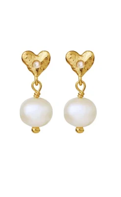 Maanesten Øreringe - Alia - Gold Colour