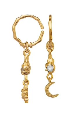 Maanesten Øreringe - Ember - Gold Colour