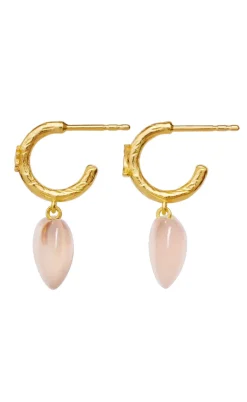Maanesten Øreringe - Embrace - Gold Colour