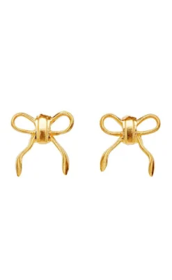 Maanesten Øreringe - Eunice - Forgyldt