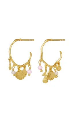 Maanesten Øreringe - Eve - Gold Colour