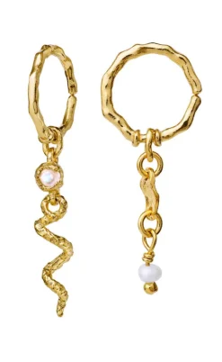 Maanesten Øreringe - Evelyn - Gold Colour