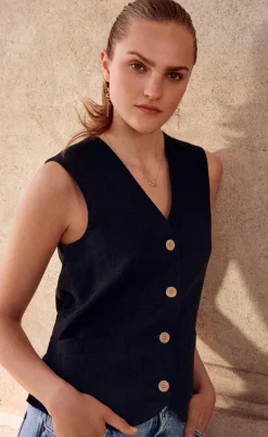 Maanesten Øreringe - Mia - Gold Colour