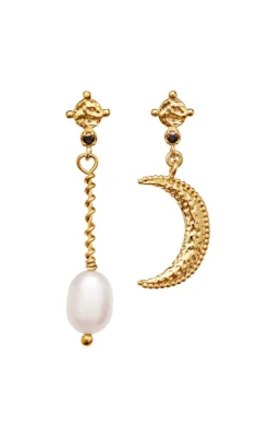 Maanesten Øreringe - Nyla - Gold Colour