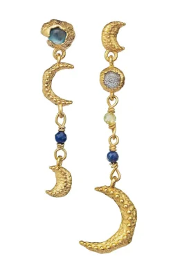 Maanesten Øreringe - Pheobe - Gold Colour