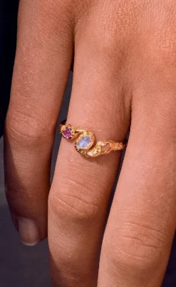 Maanesten Ring - Baila - Gold Colour