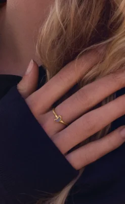 Maanesten Ring - Doris - Gold Colour