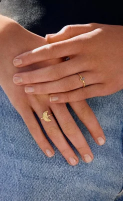 Maanesten Ring - Doris - Gold Colour