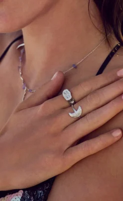 Maanesten Ring - Jacinta - Silver Colour