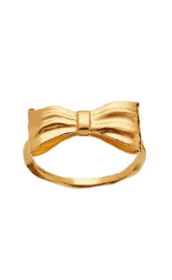 Maanesten Ring - Satin - Forgyldt