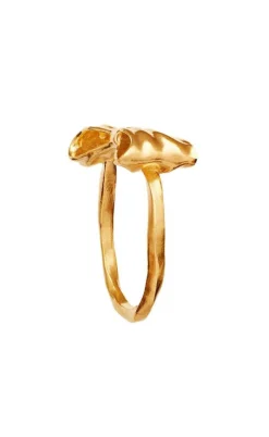 Maanesten Ring - Satin - Forgyldt