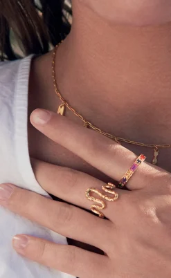Maanesten Ring - Viva - Gold Colour