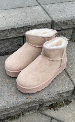 Marta Du Chateau Bamsestøvler - Nora - Beige