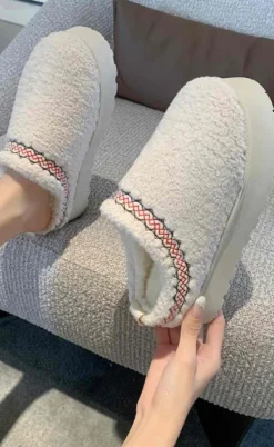 Marta Du Chateau Bamsestøvler - Tassi Fur - Beige