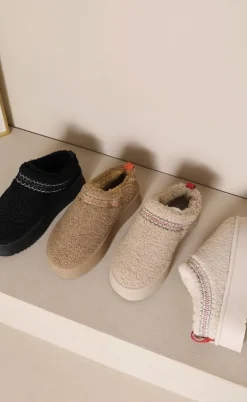 Marta Du Chateau Bamsestøvler - Tassi Fur - Beige