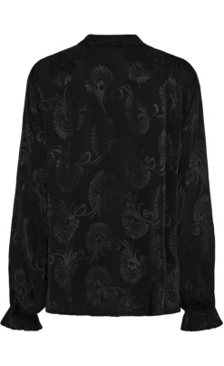 Marta Du Chateau Bluse - Charlene - Black