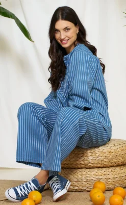 Marta Du Chateau Bluse - Eulalie - Medium Blue