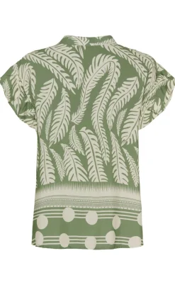 Marta Du Chateau Bluse - Solrun - Military