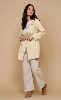 Marta Du Chateau Bukser - Karoline - Beige Denim