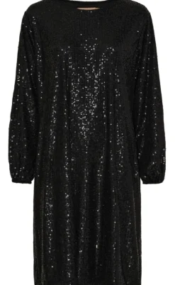 Marta Du Chateau Kjole - Beline - Black Solid