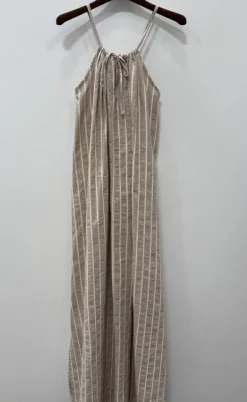 Marta Du Chateau Kjole - Carmela - Beige