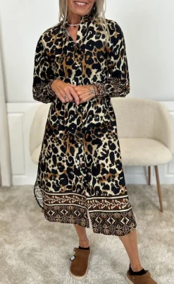 Marta Du Chateau Kjole - Flores - Nero