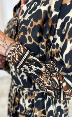 Marta Du Chateau Kjole - Flores - Nero