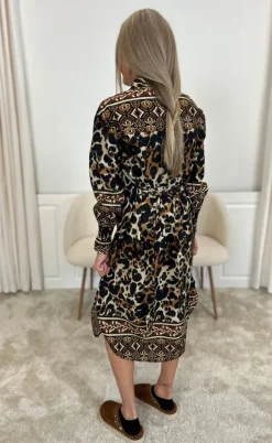 Marta Du Chateau Kjole - Flores - Nero