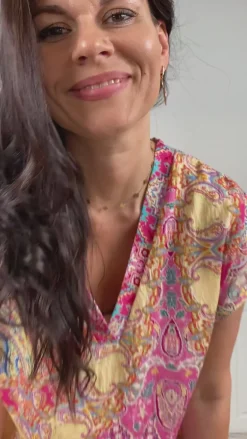 Marta Du Chateau Kjole - Havanna - Fuxia