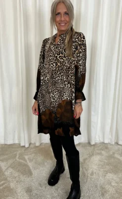 Marta Du Chateau Kjole - Sylvie Dress - Tabacco