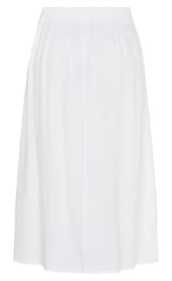 Marta Du Chateau Nederdel - Leona - Optical White