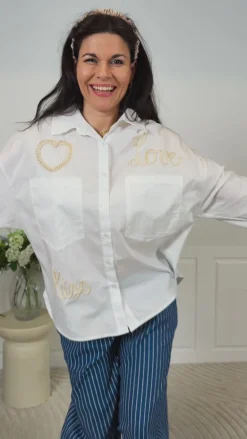 Marta Du Chateau Skjorte - Carine - White